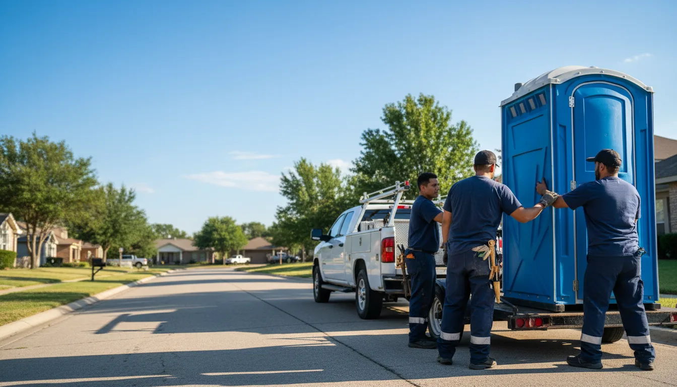 Portable Toilet Rental in Harvey, IL near me